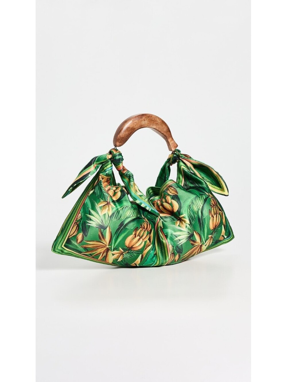 FARM Rio Bananart Green Scarf Mini Bag New